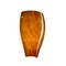 Besa Lighting Chelsea Wall Sconce, Amber Cloud, Polished Nickel Cap Finish, 1x8W LED 704318-LED-PN - alternate 1